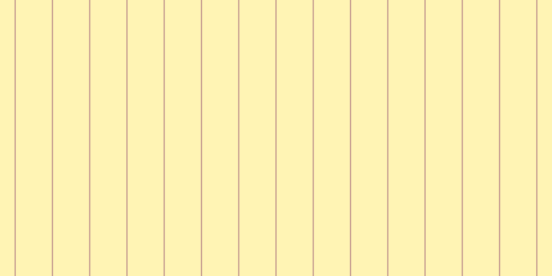 #ffeb6a (50%), #caa393 vertical lines, two pixels wide, fifty-two pixels apart
