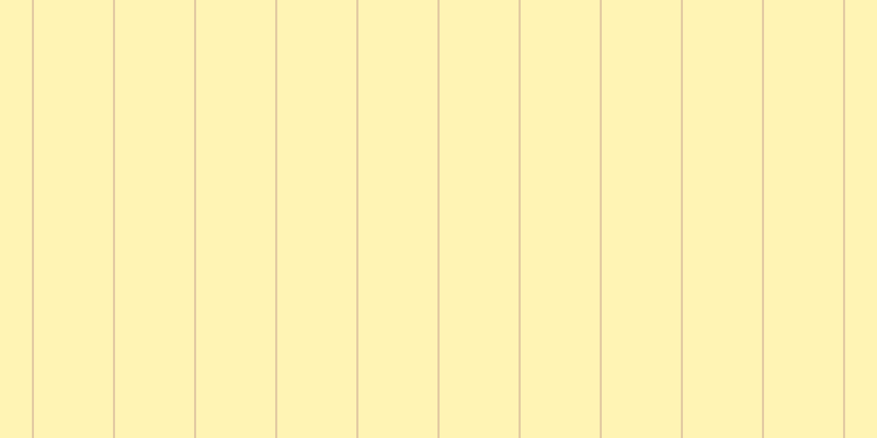 #ffeb6a (50%), #caa393 vertical lines, one pixels wide, seventy-three pixels apart