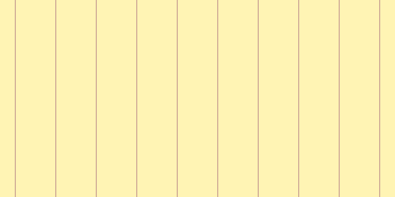 #ffeb6a (50%), #caa393 vertical lines, two pixels wide, eighty pixels apart