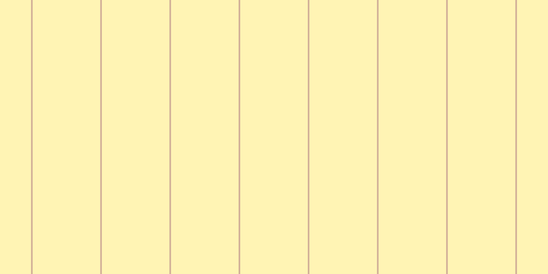 #ffeb6a (50%), #caa393 vertical lines, two pixels wide, ninety-nine pixels apart