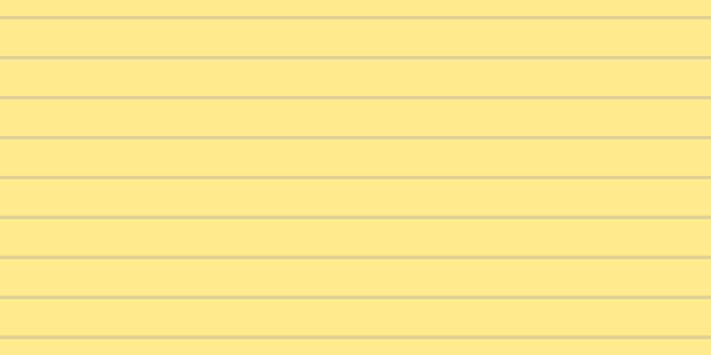 #ffeb8b, #dbd393 horizontal lines, four pixels wide, forty-one pixels apart