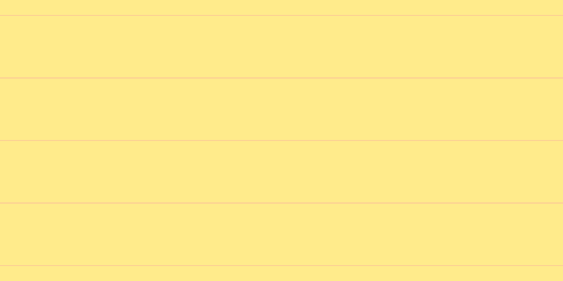 #ffeb8b, #fcd393 horizontal lines, two pixels wide, eighty-seven pixels apart