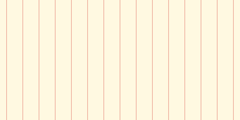#ffeb8b (25%), #eba393 vertical lines, two pixels wide, fifty-two pixels apart