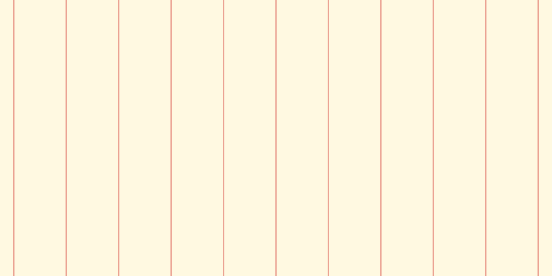 #ffeb8b (25%), #eba393 vertical lines, two pixels wide, seventy-four pixels apart