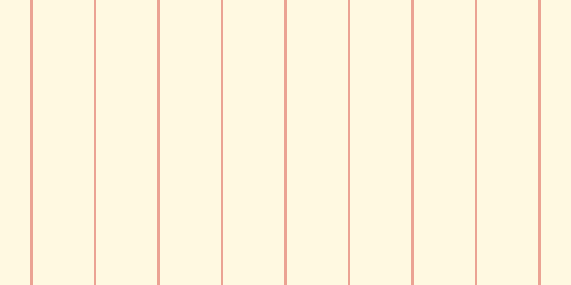 #ffeb8b (25%), #eba393 vertical lines, four pixels wide, eighty-five pixels apart