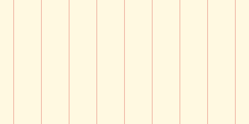 #ffeb8b (25%), #eba393 vertical lines, two pixels wide, eighty-seven pixels apart