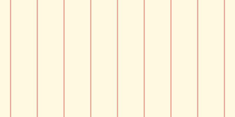#ffeb8b (25%), #eba393 vertical lines, four pixels wide, eighty-seven pixels apart