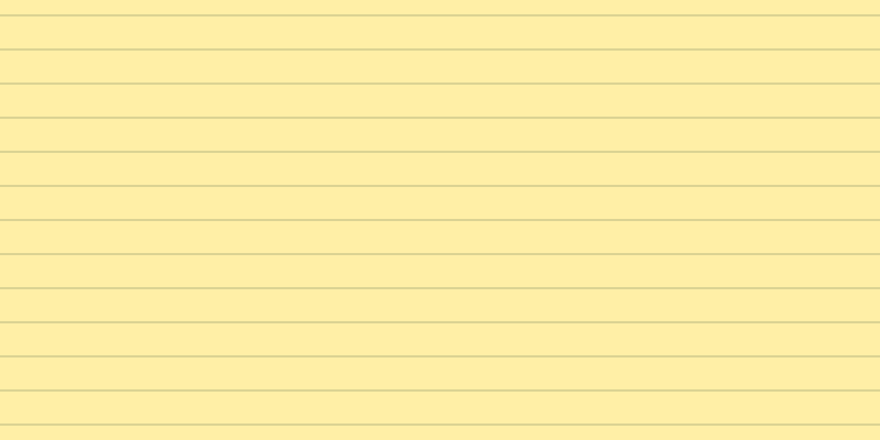 #ffeb8b (75%), #dbd393 horizontal lines, two pixels wide, twenty-nine pixels apart