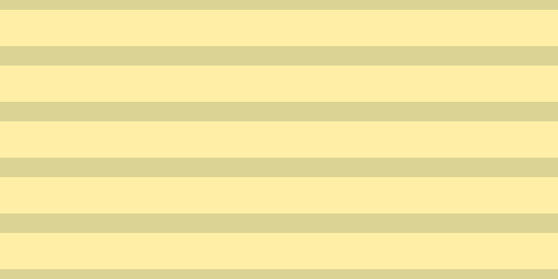 #ffeb8b (75%), #dbd393 horizontal lines, twenty-eight pixels wide, fifty-two pixels apart