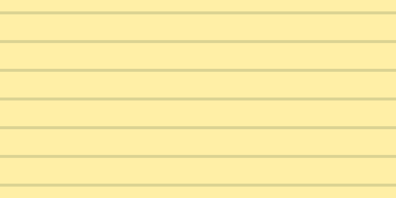 #ffeb8b (75%), #dbd393 horizontal lines, six pixels wide, fifty-two pixels apart