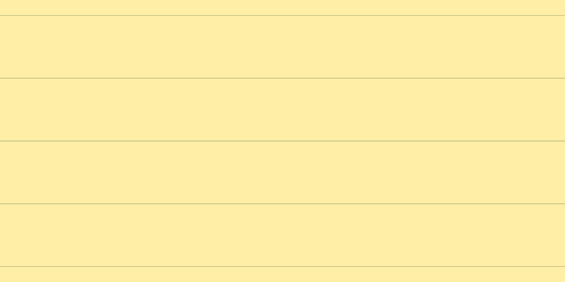 #ffeb8b (75%), #dbd393 horizontal lines, two pixels wide, eighty-seven pixels apart