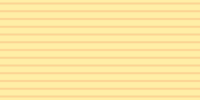 #ffeb8b (75%), #fcd393 horizontal lines, eight pixels wide, twenty-three pixels apart