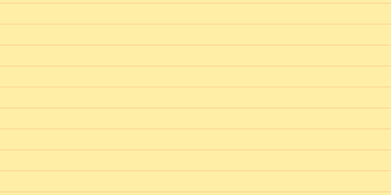 #ffeb8b (75%), #fcd393 horizontal lines, two pixels wide, forty-one pixels apart