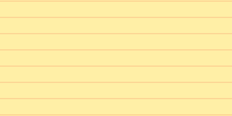 #ffeb8b (75%), #fcd393 horizontal lines, four pixels wide, fifty-two pixels apart