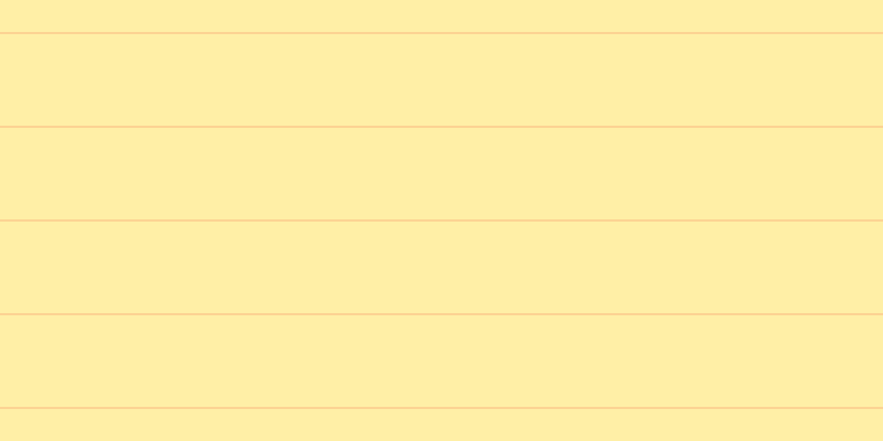 #ffeb8b (75%), #fcd393 horizontal lines, two pixels wide, eighty-three pixels apart