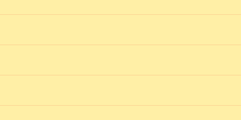 #ffeb8b (75%), #fcd393 horizontal lines, two pixels wide, ninety-nine pixels apart