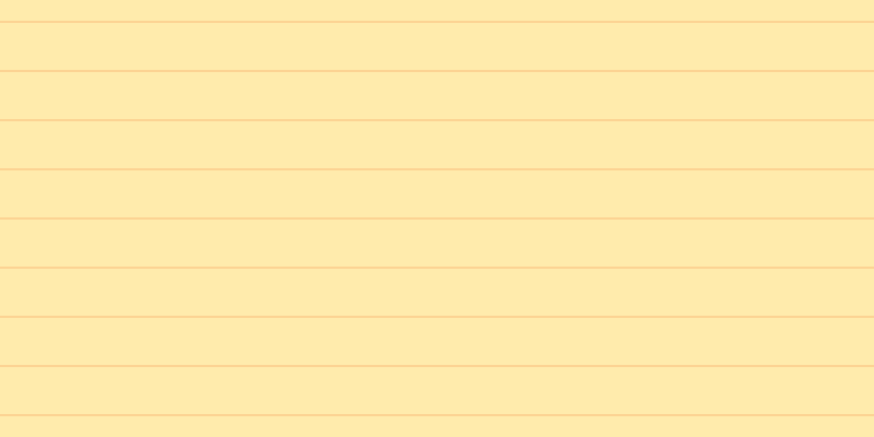 #ffebac, #fcd393 horizontal lines, two pixels wide, forty-three pixels apart