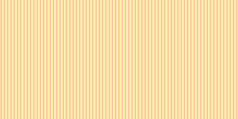 #ffebac, #eba393 vertical lines, two pixels wide, nine pixels apart