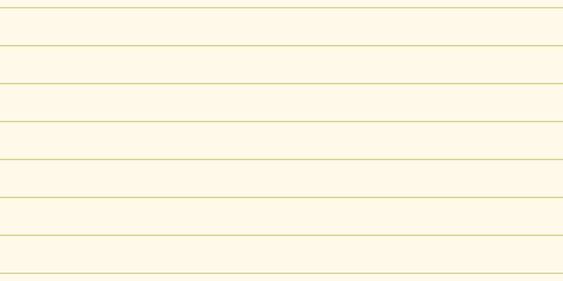 #ffebac (25%), #dbd393 horizontal lines, two pixels wide, fifty-two pixels apart