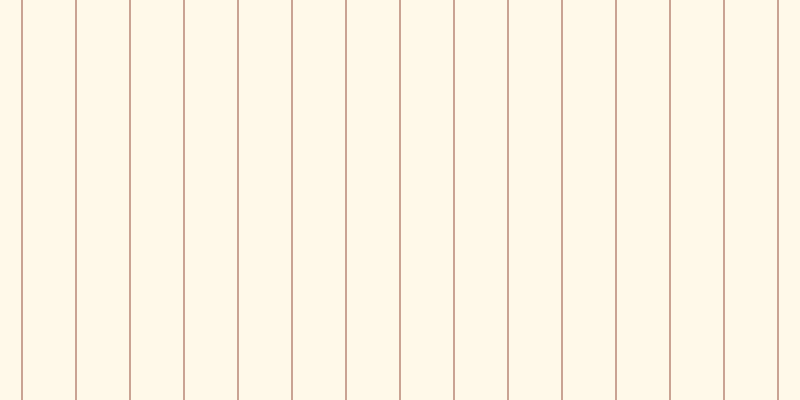 #ffebac (25%), #caa393 vertical lines, two pixels wide, fifty-two pixels apart