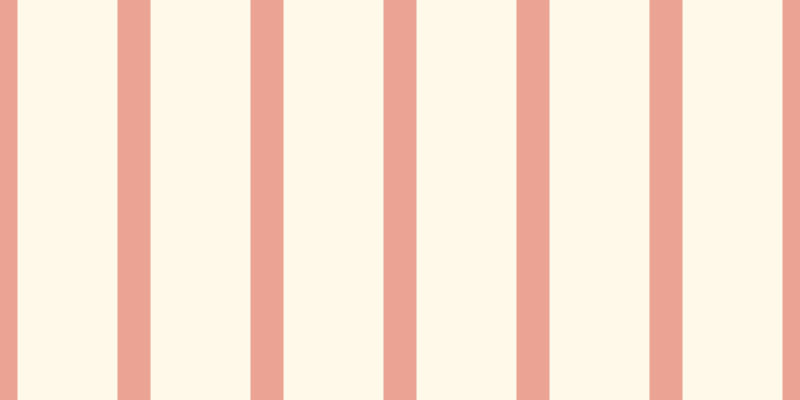#ffebac (25%), #eba393 vertical lines, thirty-three pixels wide, one hundred pixels apart