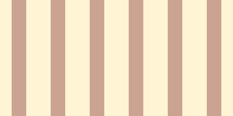 #ffebac (50%), #caa393 vertical lines, fifty pixels wide, eighty-four pixels apart