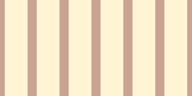 #ffebac (50%), #caa393 vertical lines, thirty-eight pixels wide, ninety-five pixels apart