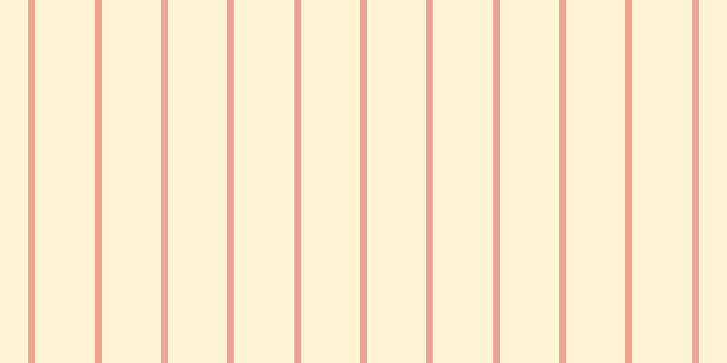 #ffebac (50%), #eba393 vertical lines, eight pixels wide, sixty-five pixels apart