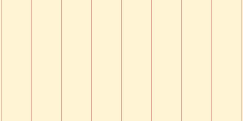 #ffebac (50%), #eba393 vertical lines, two pixels wide, ninety-seven pixels apart