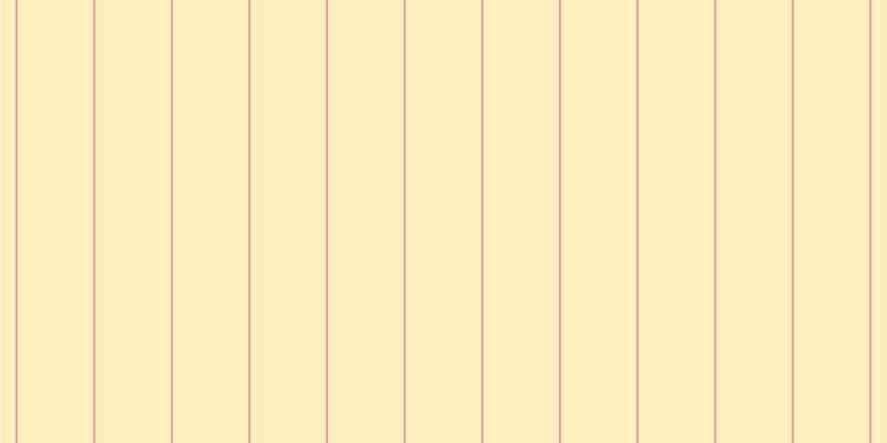 #ffebac (75%), #eba393 vertical lines, two pixels wide, sixty-eight pixels apart