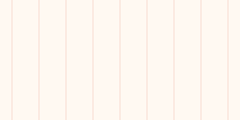 Blanched almond (25%), #eba393 vertical lines, one pixels wide, eighty-nine pixels apart