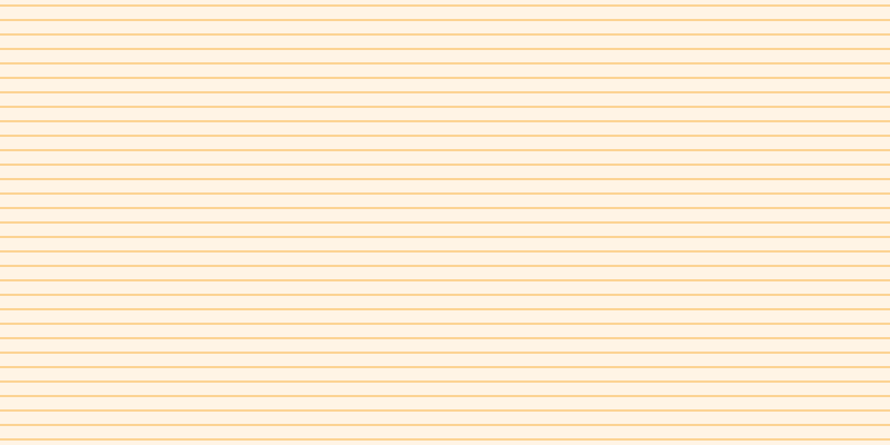 Blanched almond (50%), #fcd393 horizontal lines, two pixels wide, eleven pixels apart