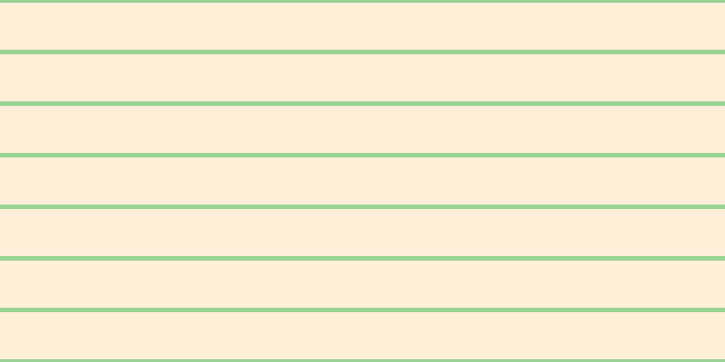 Blanched almond (75%), #99d393 horizontal lines, five pixels wide, fifty-two pixels apart