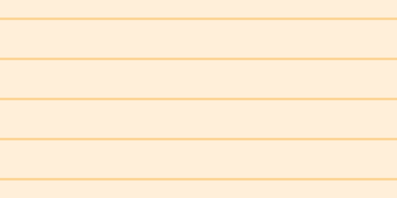 Blanched almond (75%), #fcd393 horizontal lines, five pixels wide, seventy-six pixels apart