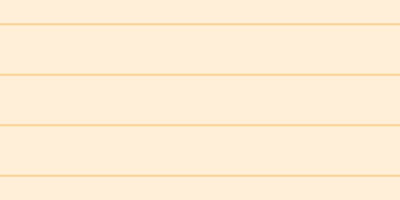 Blanched almond (75%), #fcd393 horizontal lines, four pixels wide, ninety-seven pixels apart