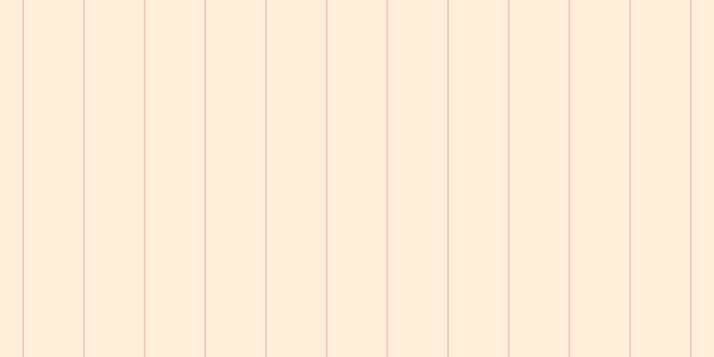 Blanched almond (75%), #eba393 vertical lines, one pixels wide, sixty-seven pixels apart