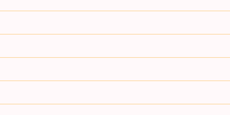 #ffebee (25%), #fcd393 horizontal lines, two pixels wide, seventy-nine pixels apart