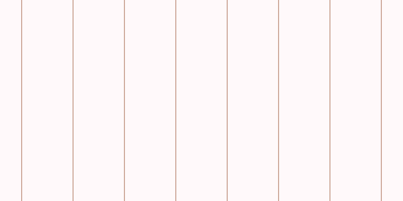#ffebee (25%), #caa393 vertical lines, two pixels wide, one hundred pixels apart