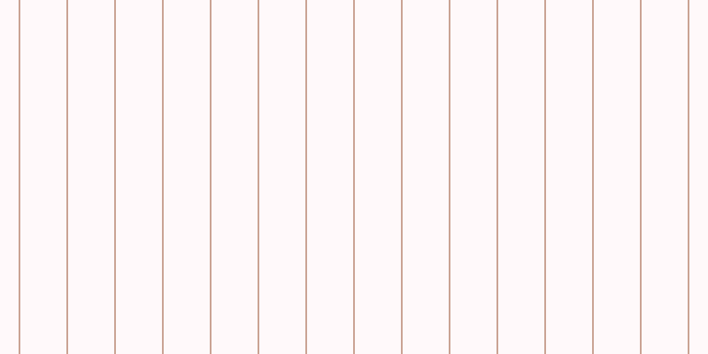 #ffebee (25%), #caa393 vertical lines, two pixels wide, fifty-two pixels apart
