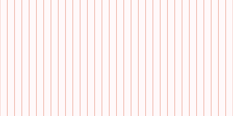 #ffebee (25%), #eba393 vertical lines, two pixels wide, twenty-three pixels apart