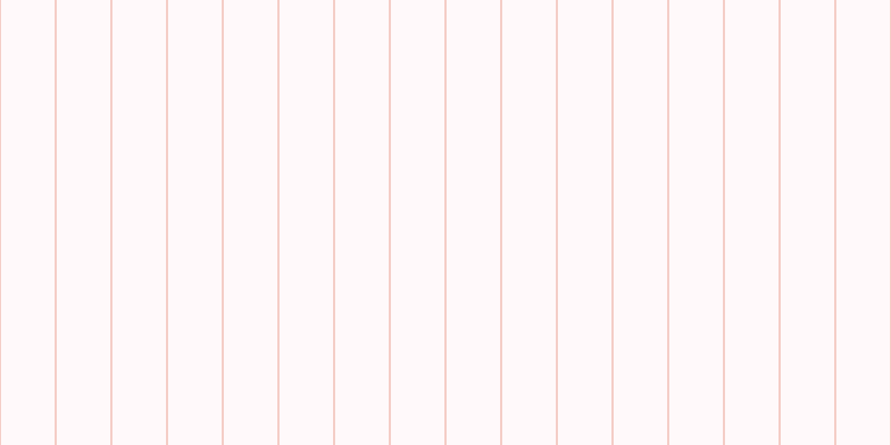 #ffebee (25%), #eba393 vertical lines, one pixels wide, forty-nine pixels apart