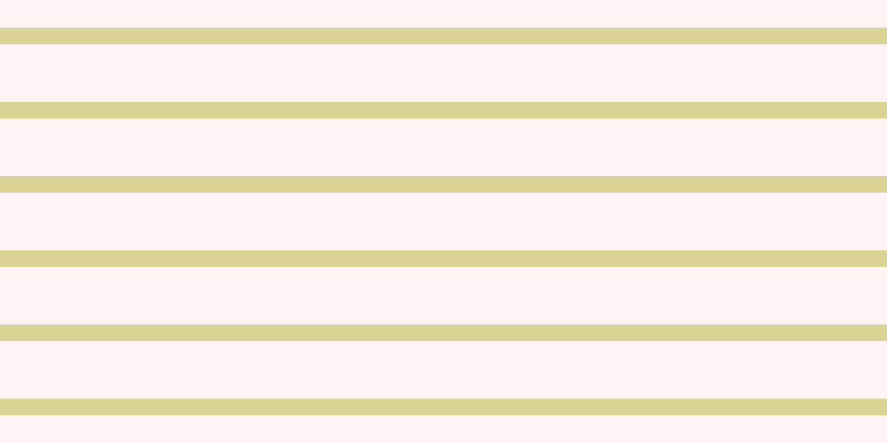 #ffebee (50%), #dbd393 horizontal lines, fifteen pixels wide, fifty-two pixels apart