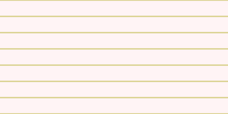 #ffebee (50%), #dbd393 horizontal lines, five pixels wide, fifty-two pixels apart