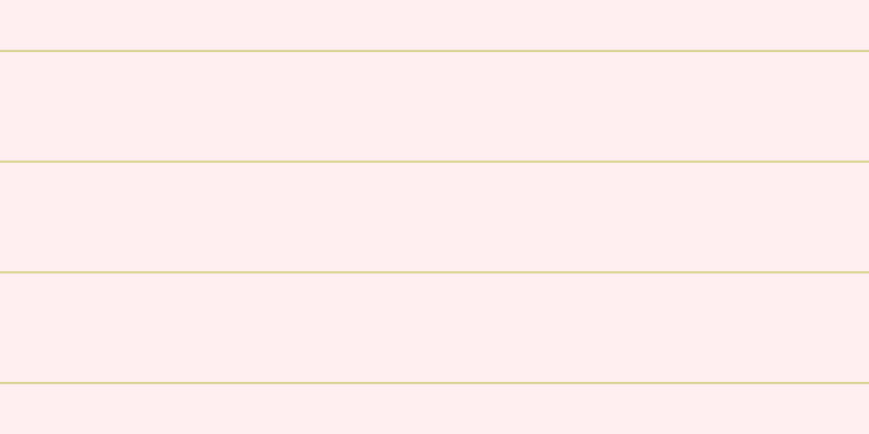 #ffebee (75%), #dbd393 horizontal lines, two pixels wide, one hundred pixels apart