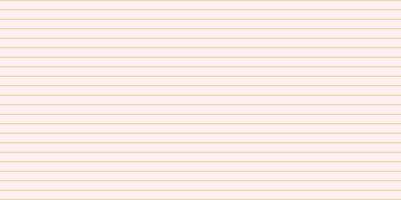 #ffebee (75%), #dbd393 horizontal lines, two pixels wide, seventeen pixels apart