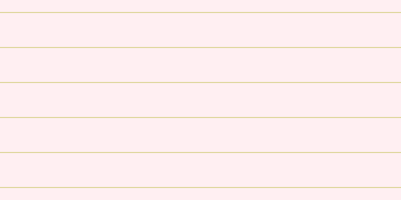 #ffebee (75%), #dbd393 horizontal lines, two pixels wide, sixty-eight pixels apart