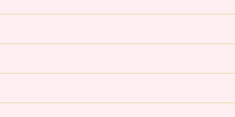 #ffebee (75%), #dbd393 horizontal lines, two pixels wide, ninety-nine pixels apart
