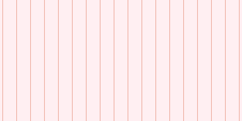 #ffebee (75%), #eba393 vertical lines, two pixels wide, forty-four pixels apart