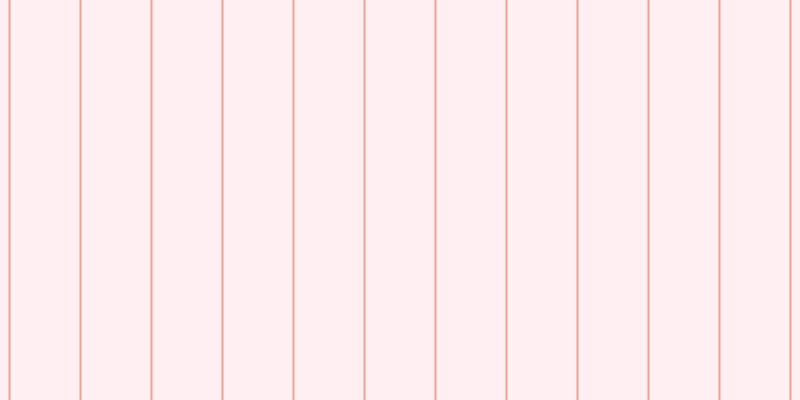 #ffebee (75%), #eba393 vertical lines, two pixels wide, sixty-nine pixels apart