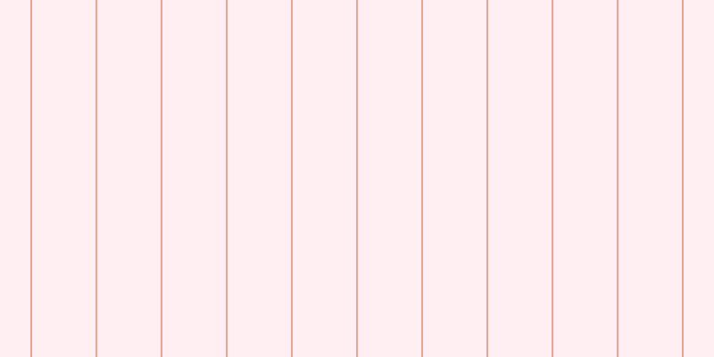 #ffebee (75%), #eba393 vertical lines, two pixels wide, seventy-one pixels apart